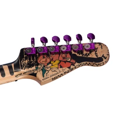 Deimel Guitarworks Firestar Artist Edition "Berlin Tonight" - Offset Electric Guitar Built-in LesLee image 12