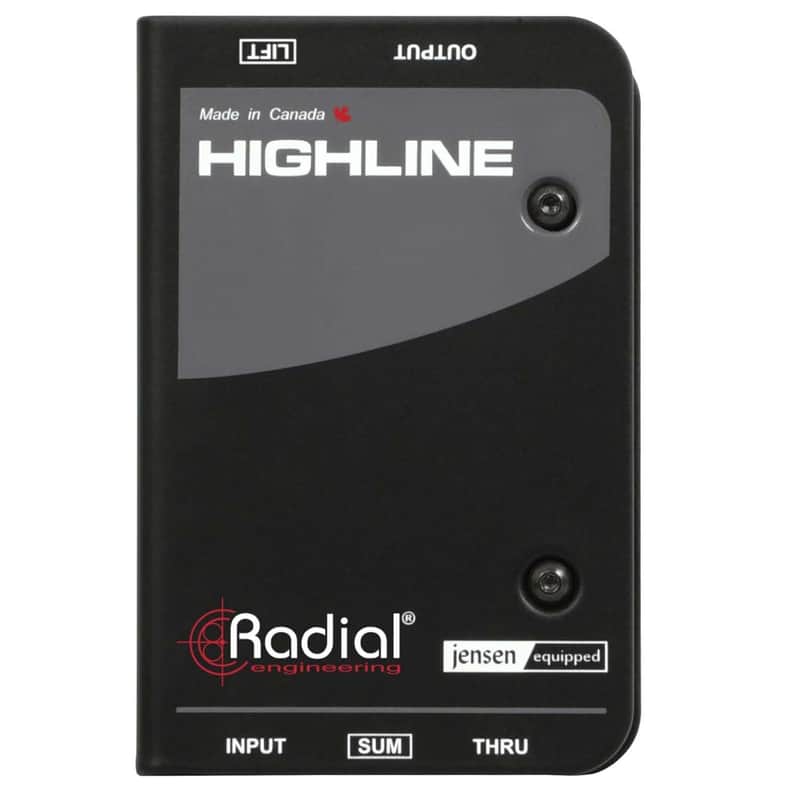 Radial Engineering Highline Passive Line Isolator with Precision-wound Jensen Transformer image 1