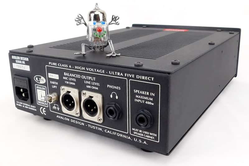 Avalon U5 Mono Black Instrument & DI Preamp +Neuwertig +OVP+ 1,5