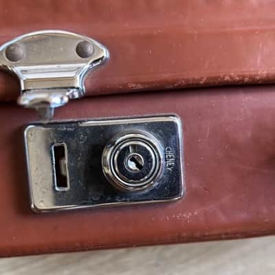 Genuine Leather violin case 4/4  1960-80’s  - Genuine leather image 6