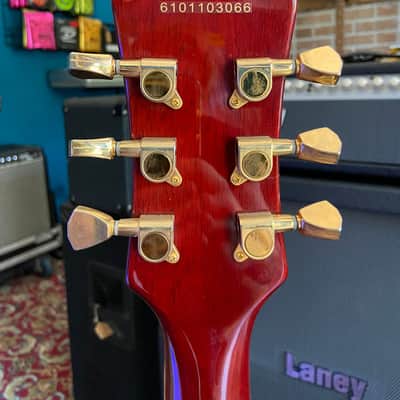 Blitz by Aria Pro II 450 CS Leopard - Cherry Sunburst image 11