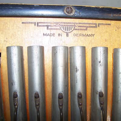 Unbranded Vintage German Concertina/Squeeze Box, 1960? image 13
