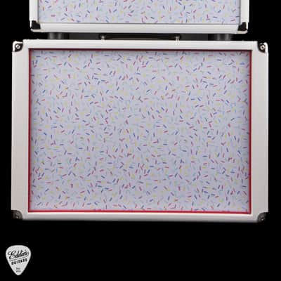 Amplified Nation Ampliphonix and Gain 50w Head/1x12 Speaker Cab - Hot White Levant & Rainbow Sprinkles #336 image 2