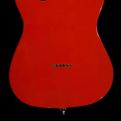Billy Handy Junior’s GAS Station T Style Esquire Parstcaster - Fiesta Red - Solid Rosewood Neck - w/ GigBag image 4