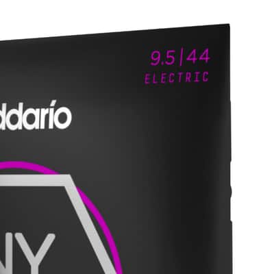D'Addario NYXL09544 Nickel Wound Electric Guitar Strings Super Light Plus 9.5-44 image 3