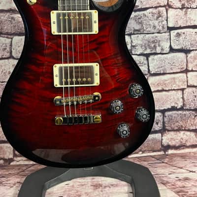 PRS McCarty 594 10-Top - Fire Red Burst NAT BACK image 2