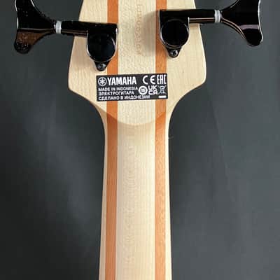 Yamaha TRBX304CAR 4-String Electric Bass Guitar Candy Apple Red image 10