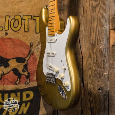 Fender Lincoln Brewster Stratocaster - Aztec Gold image 2