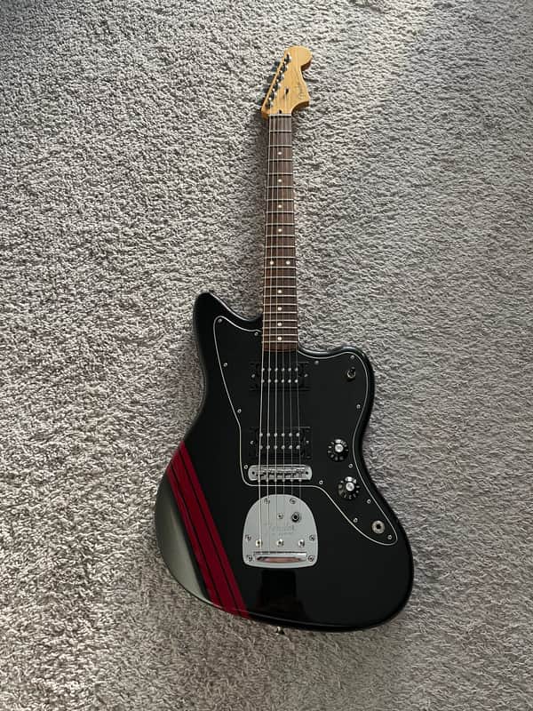 Fender FSR Blacktop Jazzmaster 2014 Competition Stripe Special