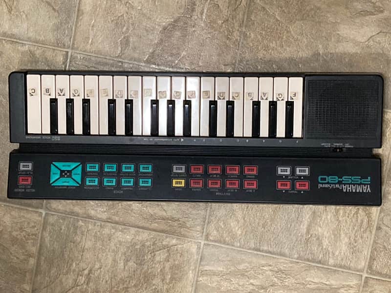 Yamaha PSS-80 1980’s keyboard synthesizer image 1