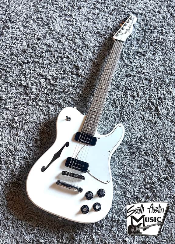 Fender Jim Adkins JA-90 Telecaster Thinline - White
