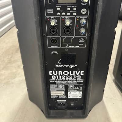 Pair of Eurolive B112MP3 1000-Watt 15" Powered Speakers with MP3 Player image 2