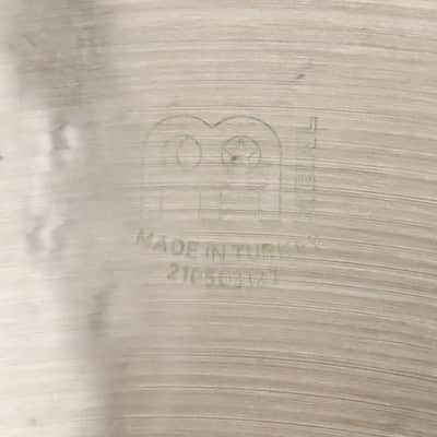 Meinl Byzance 18" Extra Thin Hammered Crash Cymbal image 6