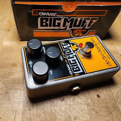 Electro-Harmonix Op Amp Big Muff Pi Reissue 2017 - Present - Black/Orange image 3