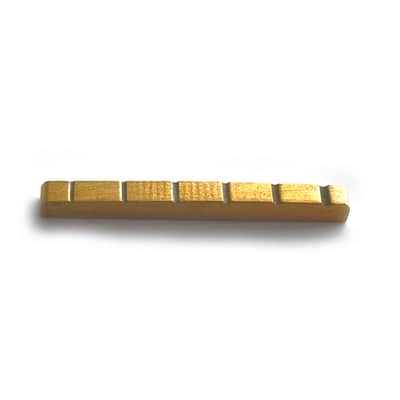Solid Brass Nut for Stratocaster & Telecaster Guitars – 43mm x 3mm image 3