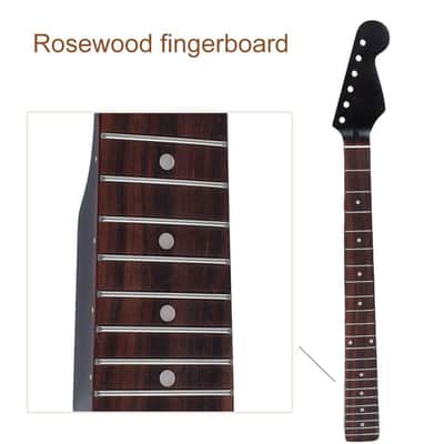 TGP 22 Frets Guitar Neck ST Style, Canadian Maple Neck+Rosewood Fingerboard,price include the import duty for US buyer image 6