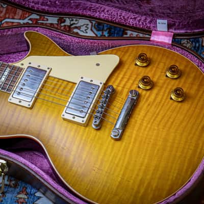 GIBSON USA Custom Shop 60th Anniversary '59 Les Paul Standard Reissue "Green Lemon Fade VOS" (2019) image 2