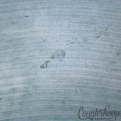 *Zildjian 15" Hi-Hats 50s 853g/876g Paper-Thin Cymbals Vintage B20 Avedis A USA* image 7