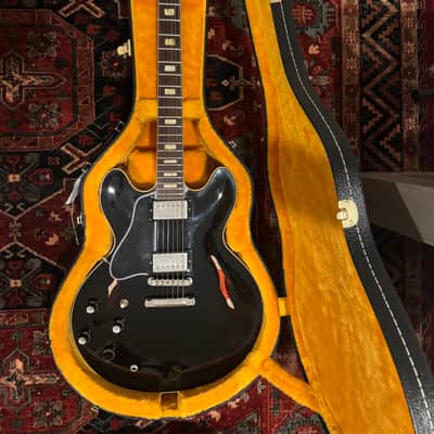 Gibson Custom Shop ’64 Reissue ES-335 Left-Handed – Ebony, COA, Case, RARE image 2