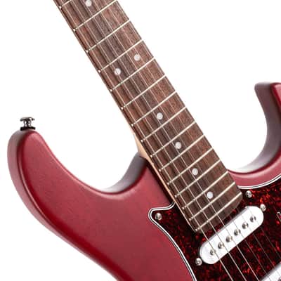 Versatile Cort G110 Electric Guitar - Open Pore Black Cherry Finish, Perfect for All Skill Levels! image 14