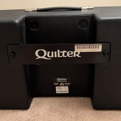 Quilter Bassliner 2x10W Wedge Bass Cabinet with Horn 2010s - Black image 15