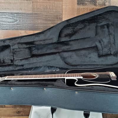 Takamine EF381DX Left-handed, 12-string, Black, Softcase, 909 FINISH BLEMISH image 10