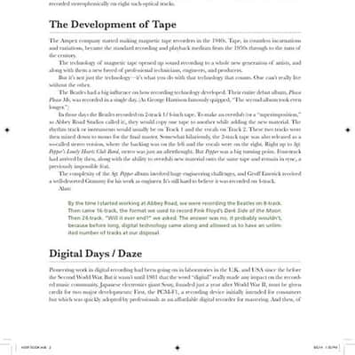 Alan Parsons' Art & Science of Sound Recording - The Book image 5