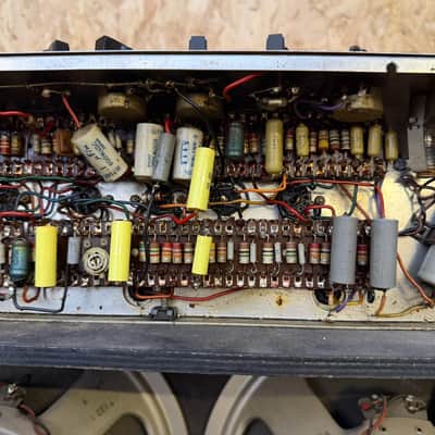 Vintage 1962 Vox AC15 Twin 2x12 Valve Amplifier Guitar Combo Players Grade 1960s image 20
