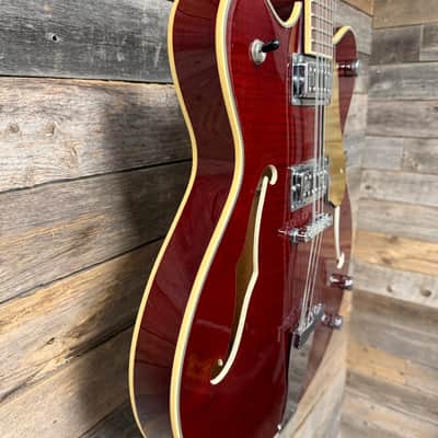 Eastwood Classic 12 Archtop Electric Guitar w/ Case image 8
