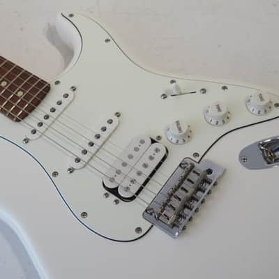 2022 Fender Player Stratocaster HSS Electric Guitar in Polar White image 12