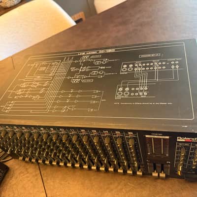 Roland M-160 16-Channel Line Mixer w step up/down converter image 4