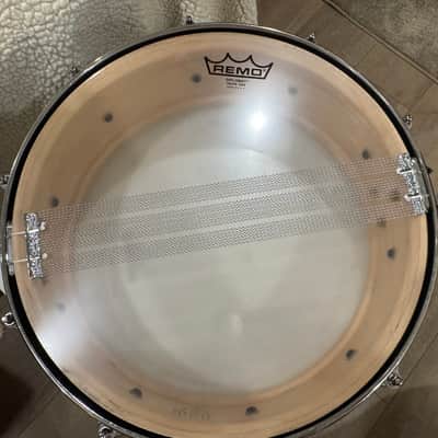 Noble&Cooley 5x14 SS Classic Solid Shell Snare Drum - Black Laquer image 6