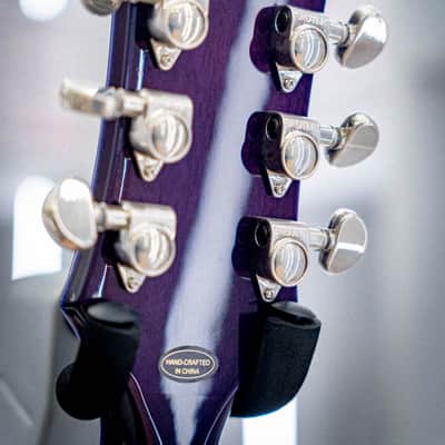 Epiphone Les Paul Custom Widow | Purple Burst image 8