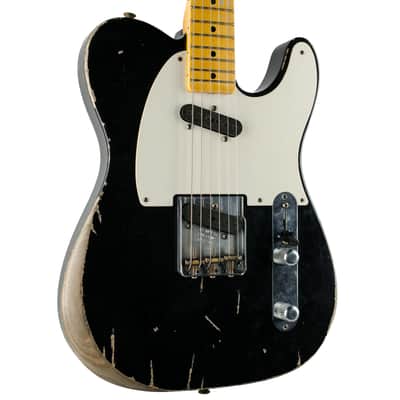 Fender Todd Krause Masterbuilt 'Double Vision' Esquire Black Relic Black Relic image 4