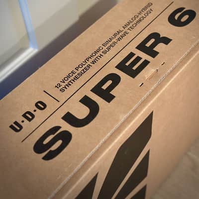 UDO Audio Super 6 12-Voice Polyphonic Binaural Analog-Hybrid Synthesizer - Limited Edition White image 9