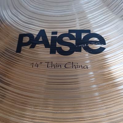 14" Paiste  Sound Formula thin china  90's image 2