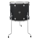 DW Performance Floor Tom 18x16 Hard Satin Charcoal Metallic