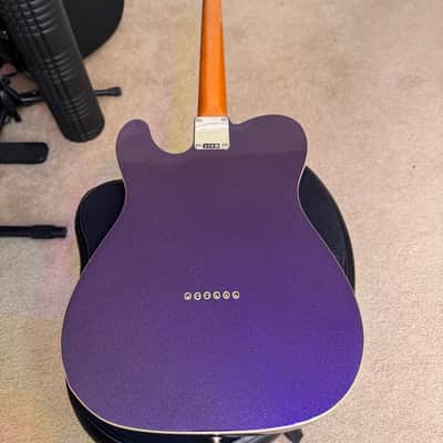 Squier Classic Vibe - Purple Sparkle Baritone Telecaster image 5