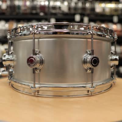 Pre-Owned George Way 6.5x14" "Aero" Aluminum Snare Drum image 6