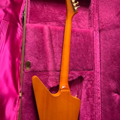 Epiphone '58 Korina Explorer - Aged Natural (White Pickguard) image 7