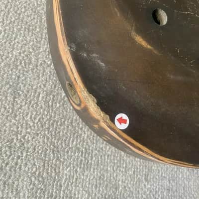 Vintage Brown 4 String Bass Solid Body DIY Project image 10
