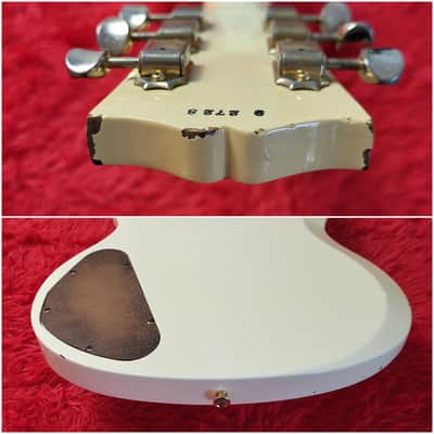 Super Rare 1989 Greco SS-70S - White - SG Special with 3 x Hot Lick P-90 Pickups - All Original - Made In Japan MIJ image 18