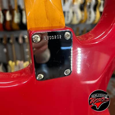 Fender   Mark Knopfler Stratocaster Hot Rod Red 2003 image 8