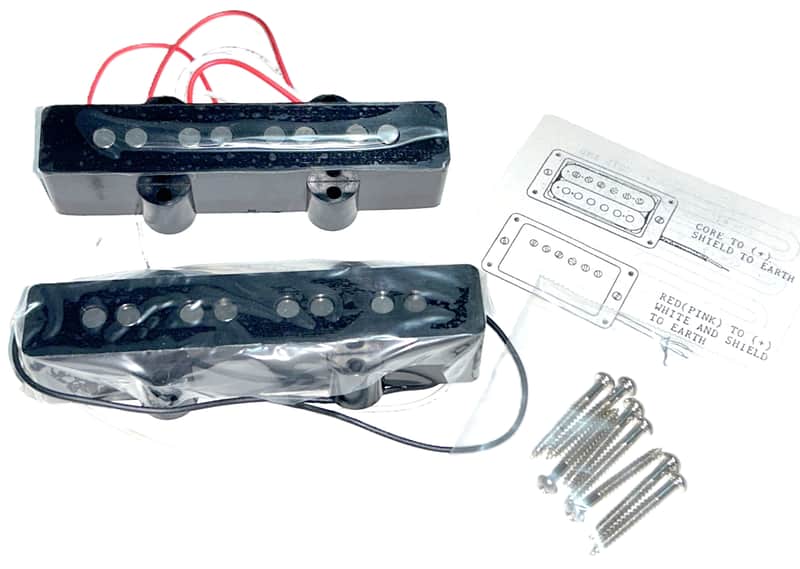Kent Armstrong Kent Armstrong JBV-1R and JB-1F Jazz Bass Pickup Set 4-String image 1