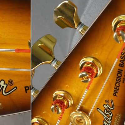 FENDER Precision Bass Lyte Deluxe PJ 1993 - Violin Burst - Japan Import image 12