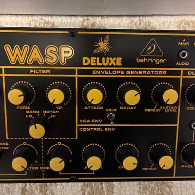 Behringer WASP Deluxe Desktop Synthesizer 2020 - Present - Black image 4