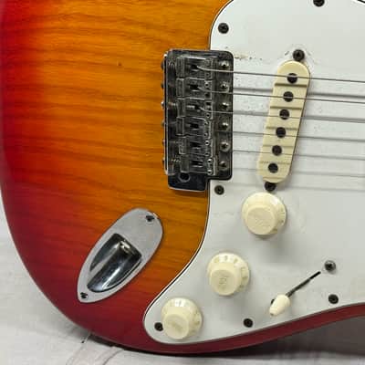 Fender USA Stratocaster Guitar with Case - neck has been re-fin'd / re-fretted / re-shaped 1982 image 5