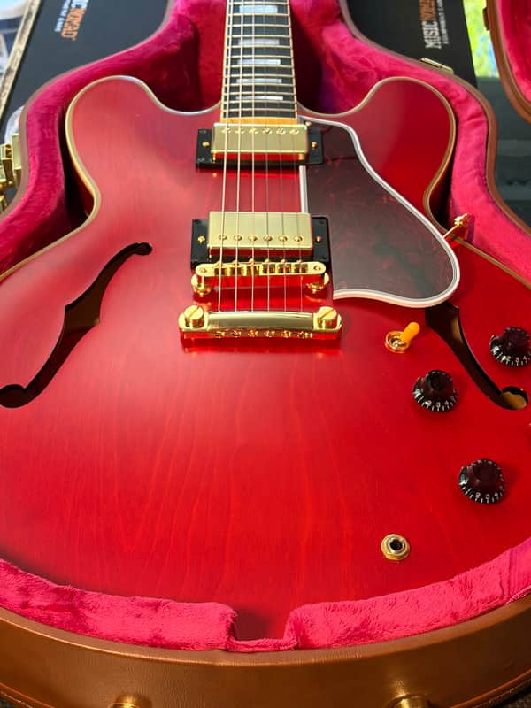 Epiphone Inspired by Gibson Custom '59 ES-355 Cherry Red Cherry Red image 1