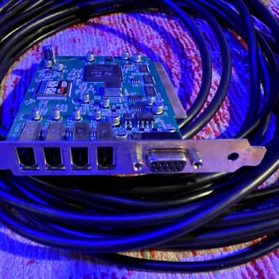 MOTU 2408 Mk II PCI Audio Interface with 24i expansion and PCI - 424 slot card 2000s - Black image 3