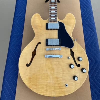Gibson ES-335 Block 2021- Antique Natural image 4